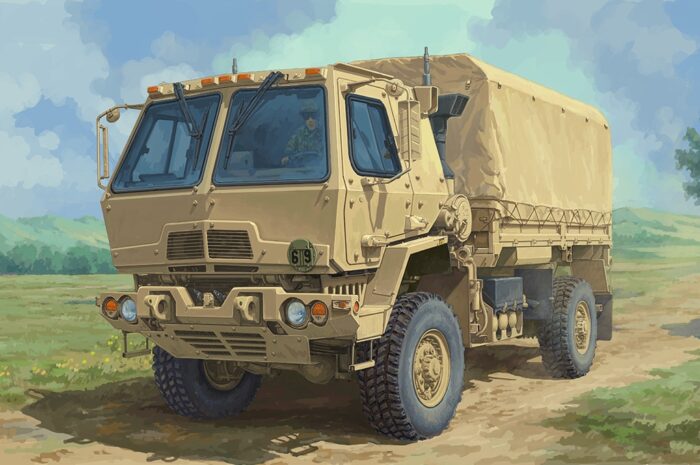 M1078A1P2 2.5 Ton LMTV Cargo Truck Boxart.