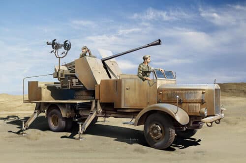 Mercedes-Benz L4500A w/ 5cm Flak 41/1 Boxart.