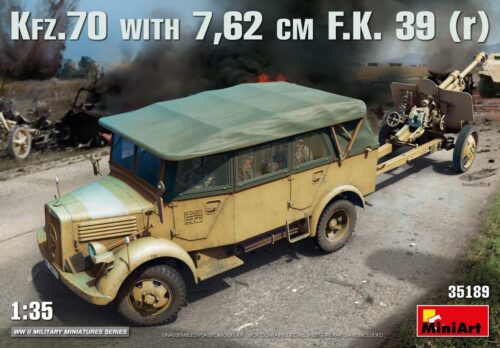 Kfz.70 w/ 7,62 cm F.K. 39 (r) Boxart.