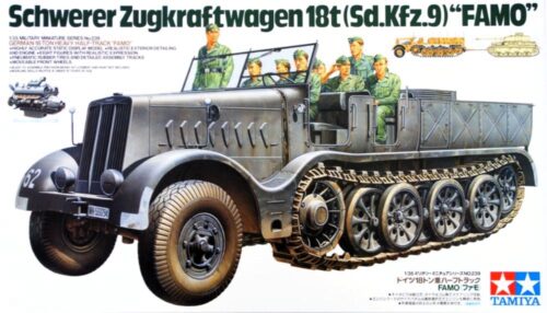 Schwerer Zugkraftwagen 18t (Sd.Kfz.9) FAMO Boxart.