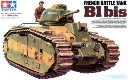 French Battle Tank B1 bis Boxart.