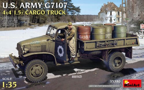 U.S. Army G7107 4x4 1,5t Cargo Truck Boxart.