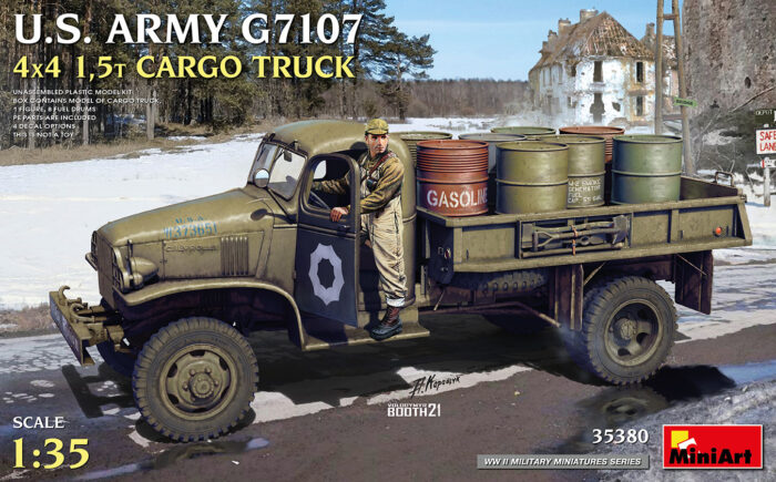 U.S. Army G7107 4x4 1,5t Cargo Truck Boxart.