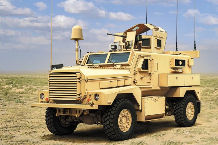U.S. Cougar H A1 4x4 MRAP Boxart.
