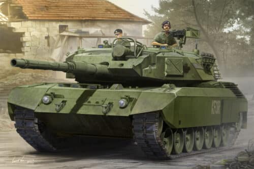 Canadian Leopard C1A1 Main Battle Tank Boxart.