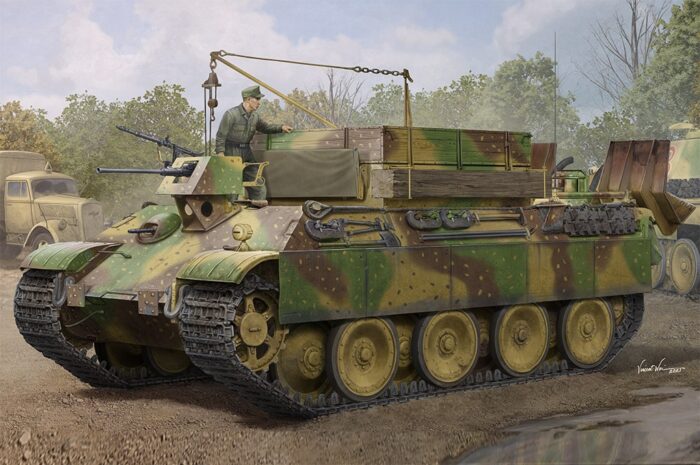 German Sd.Kfz. 179 Bergepanther Ausf. G - Late Version Boxart.
