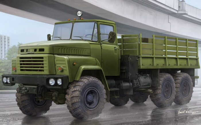 Russian KrAZ-260 Cargo Truck Boxart.