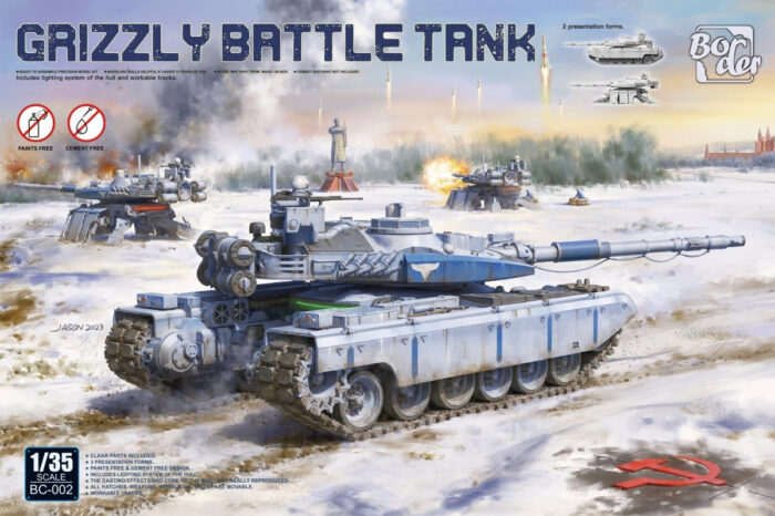 Grizzly Battle Tank Boxart.