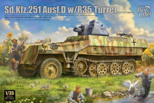 Sd.Kfz.251 Ausf.D w/ R35 Turret Boxart.