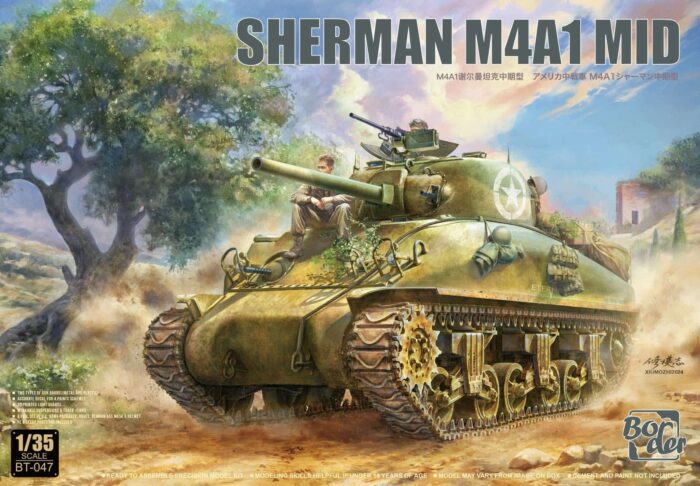 Sherman M4A1 Mid Production Boxart.