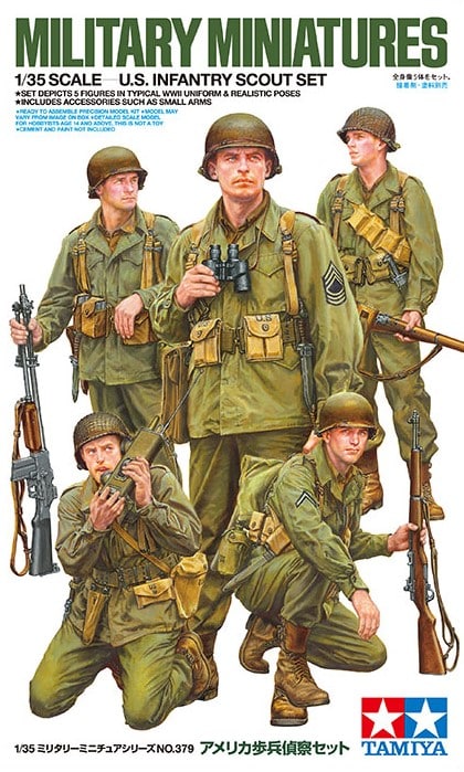 U.S. Infantry Scout Set Boxart.