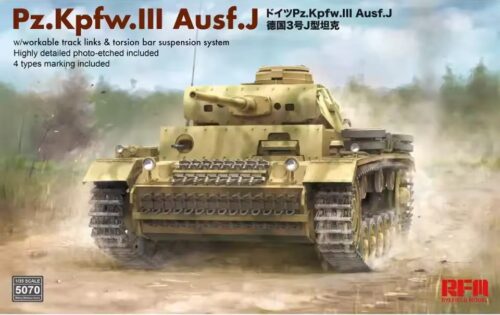 Panzer III Ausf. J Boxart.
