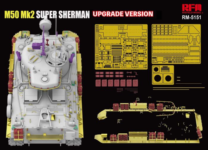 M50 Mk2 Super Sherman (Upgrade Version) Boxart.