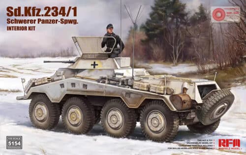 Ryefield Model Sd.Kfz. 234/1 Schwerer Panzerspähwagen Boxart.